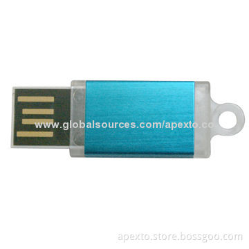 Mini USB Flash Drive, Various Colors Available, No Software Installation Required